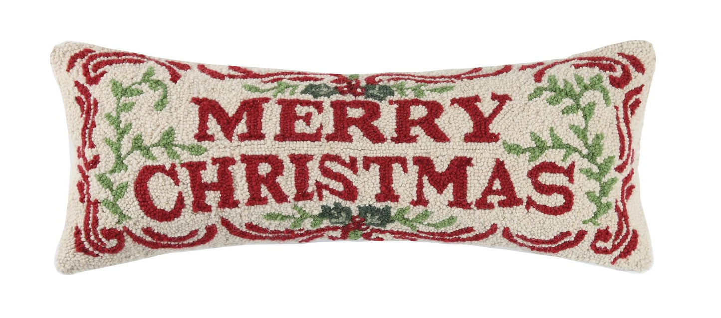 Merry Christmas Hook Pillow - Kate McRostie