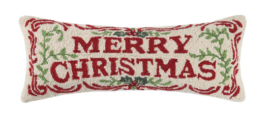 Merry Christmas Hook Pillow - Kate McRostie