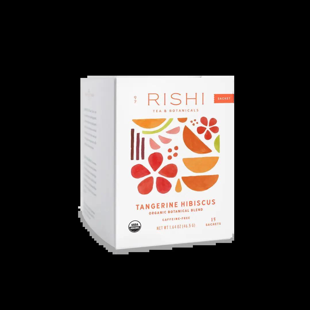 Tangerine Hibiscus Organic Herbal Tea Sachets