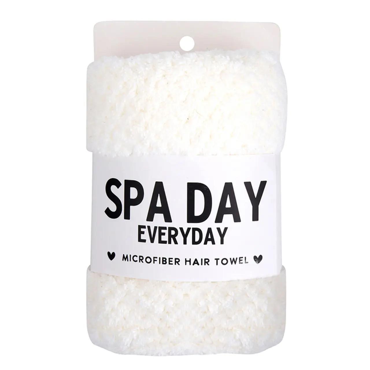 Plush Hair Wrap - Ivory