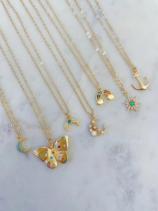 18" Gold Layering Necklace