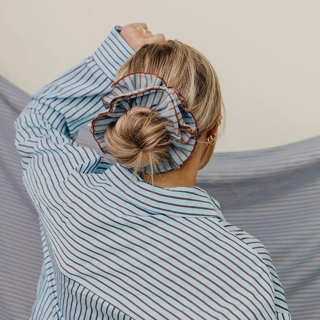 Striped Corset Scrunchie