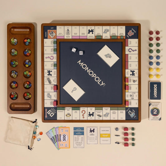 3-in-1 Game Collection: Monopoly, Sorry & Mancala