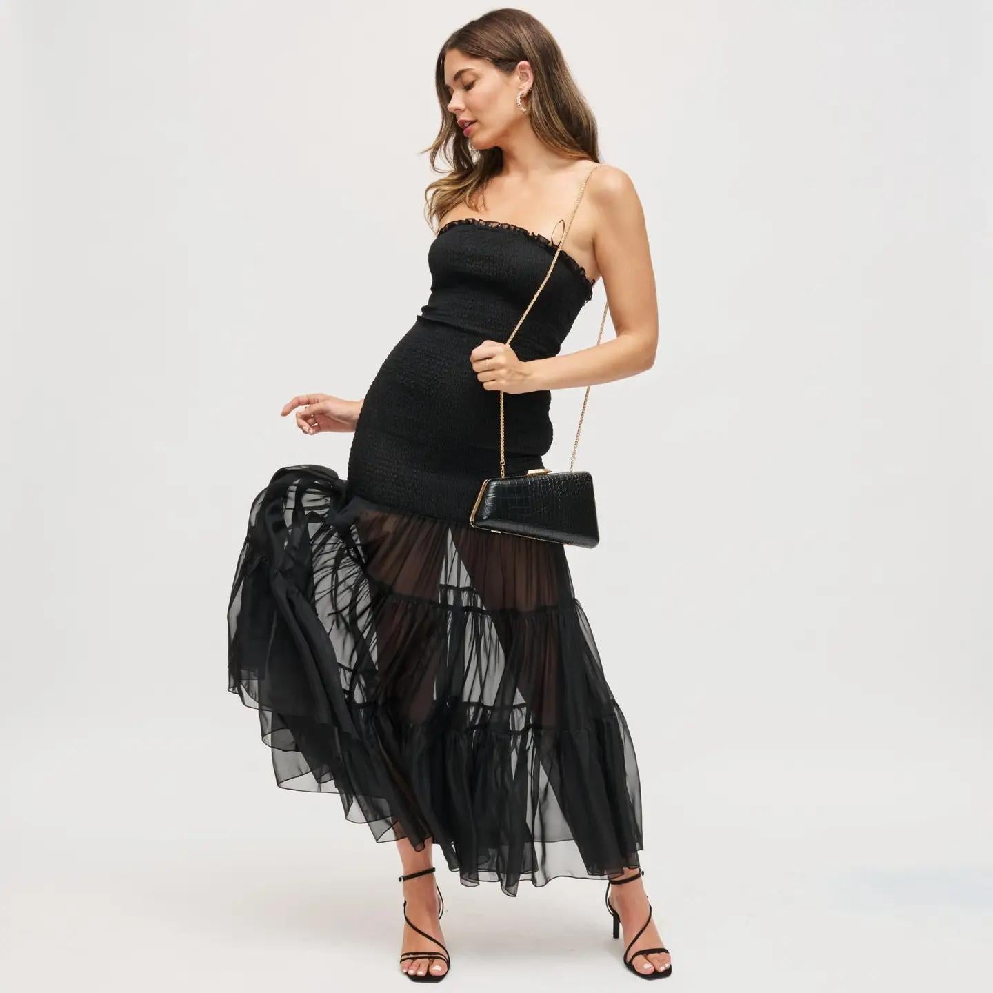 Irene Asymmetrical Evening Bag