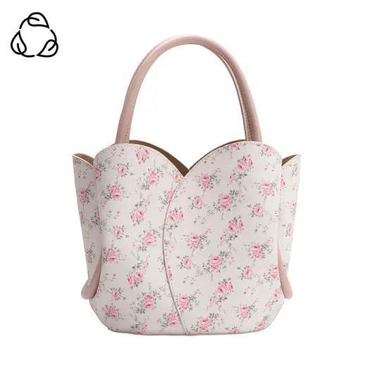Tulip Recycled Vegan Top Handle Bag