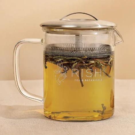 Simple Brew Borosilicate Glass Teapot For Loose Tea