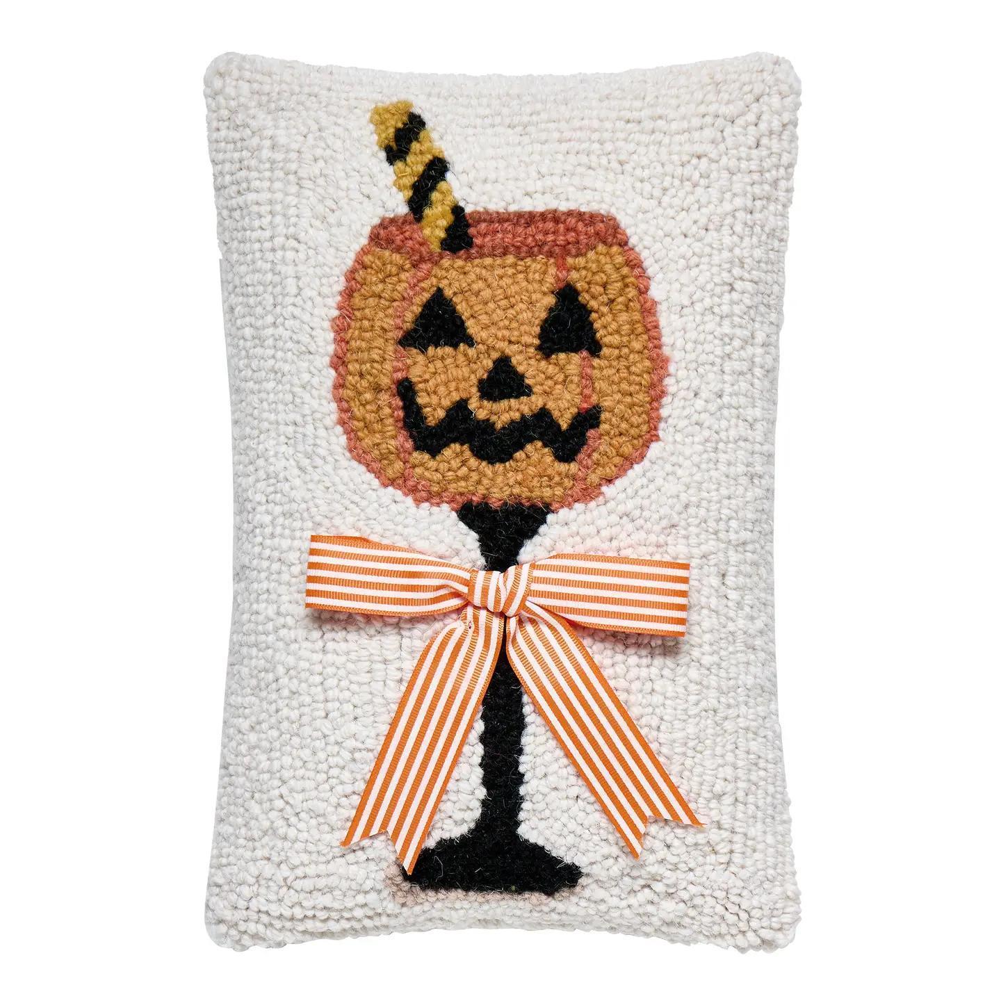Halloween Drink Hook Pillow