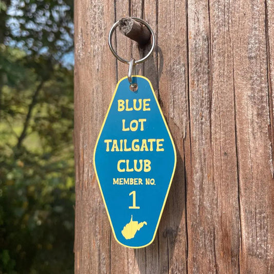 Blue Lot Tailgate Club Keytag