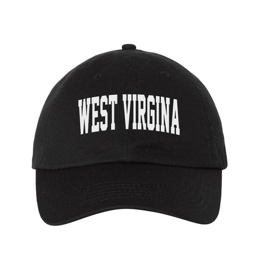 Block West Virginia Embroidered Dad Hat (Black)
