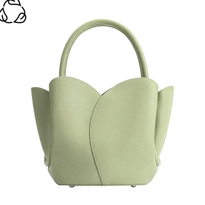 Tulip Recycled Vegan Top Handle Bag