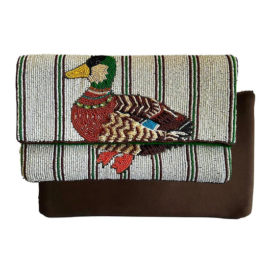 Duck Crossbody Beaded Bag Lily Posh
