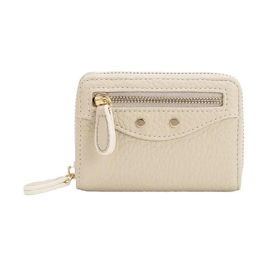 Frankie Ivory Vegan Leather Wallet