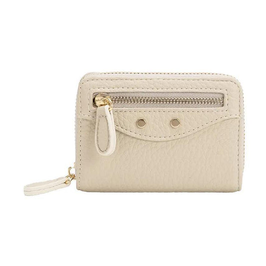 Frankie Ivory Vegan Leather Wallet