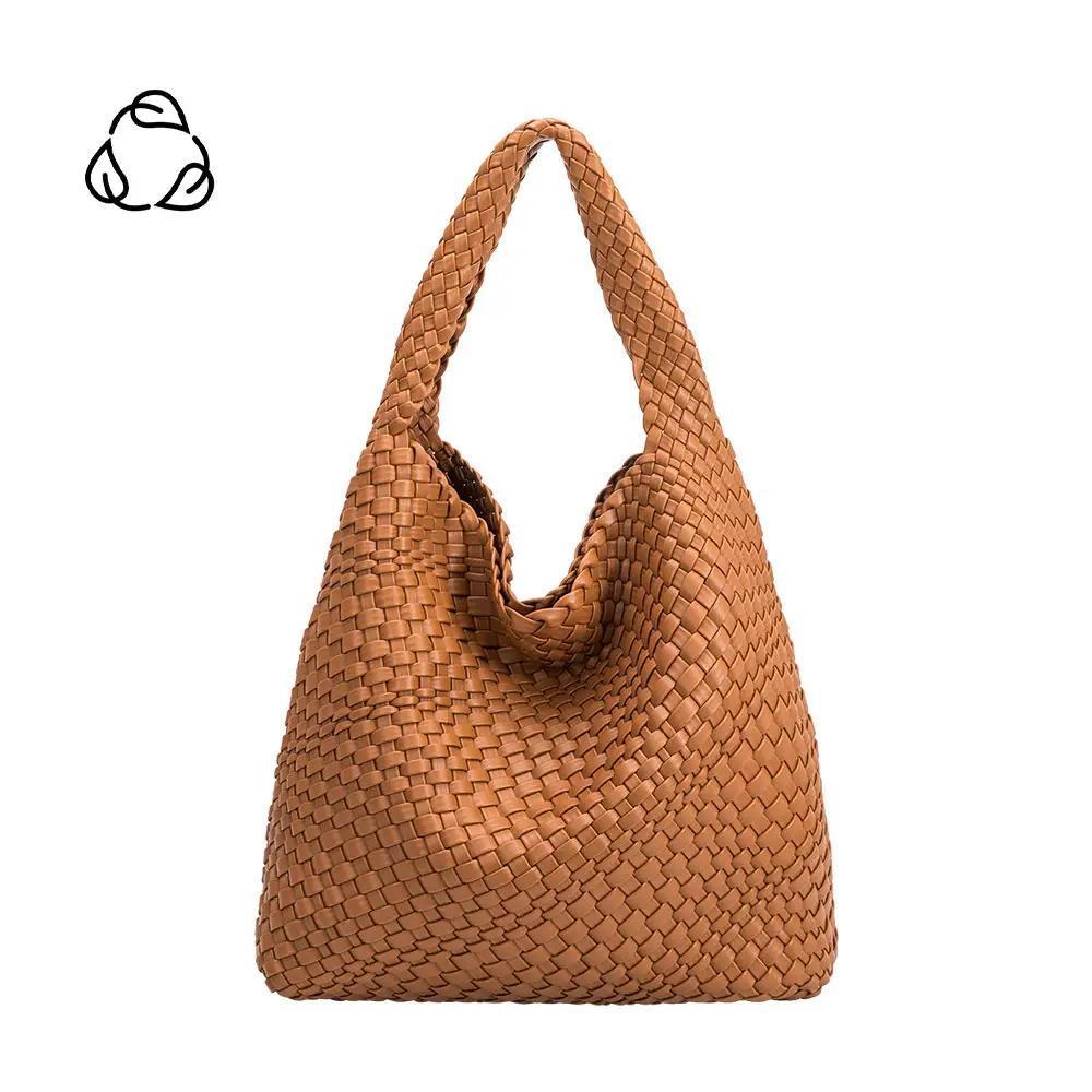 Johanna Saddle L Recycled Vegan Shoulder Bag