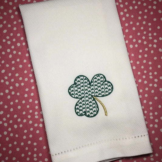 Shamrock Huck Towel