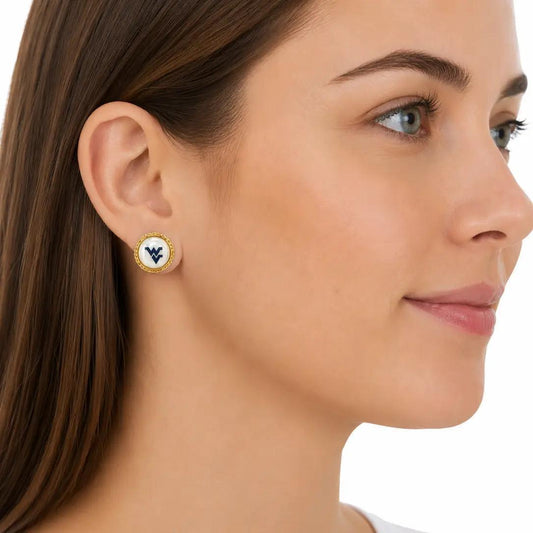 West Virginia Pearl Studs