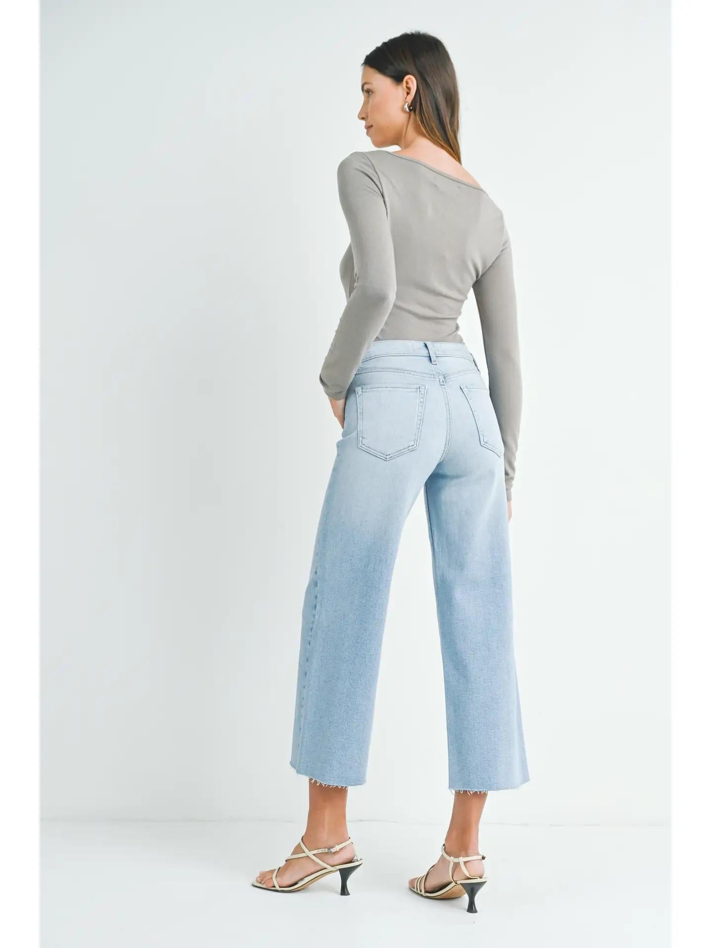 Lt- Scissor Cut Wide Leg