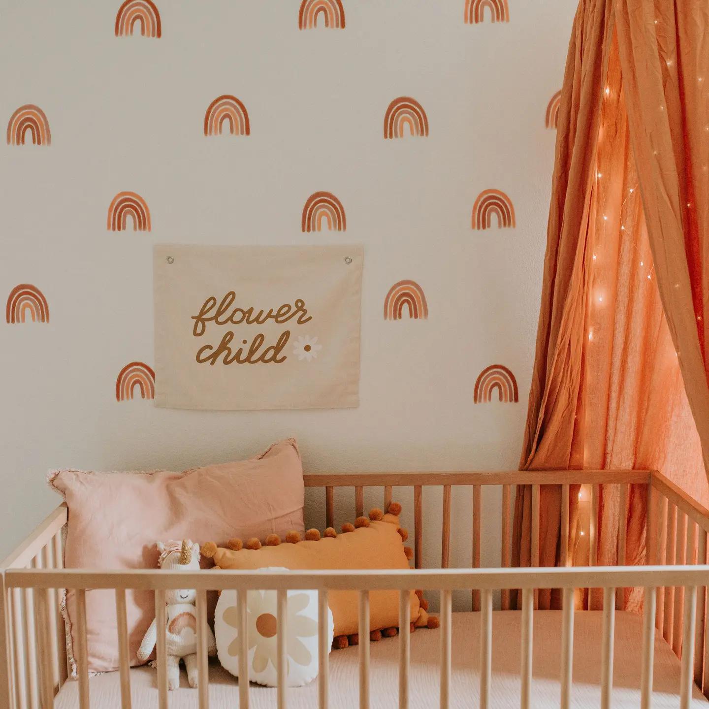 Flower Child Canvas Banner