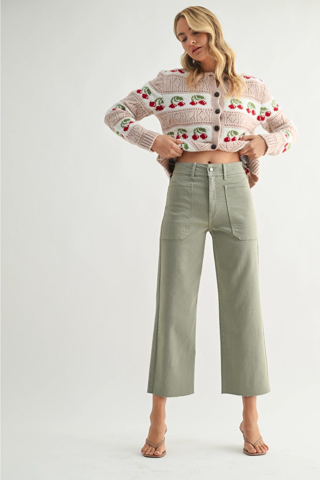 Rosemary High Rise Utility Wide Leg