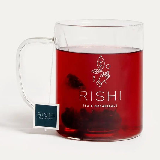 Rishi Tea Glass Mug (13.5 oz)