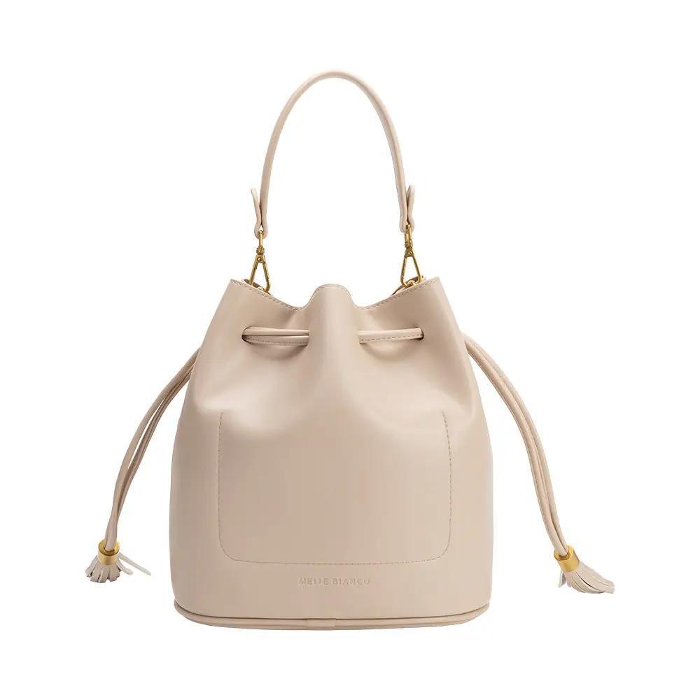 Janae Bone Recycled Vegan Leather Top Handle