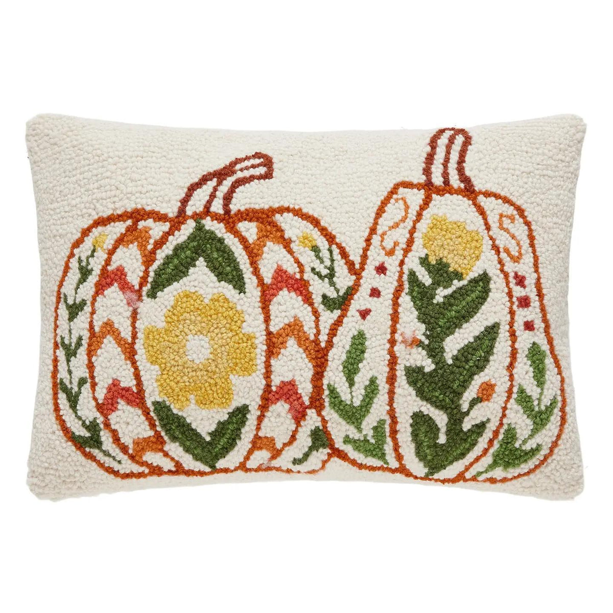 Fall Folk Pumpkin Lumber Hook Pillow