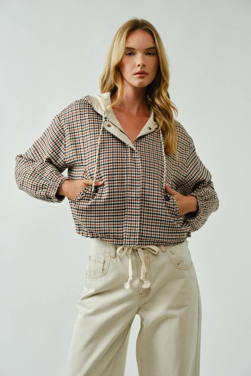 Soft Touch Relaxed Fit Plait Jacket