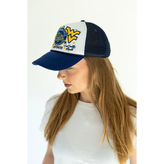 West Virginia Layer Patch Foam Trucker Hat