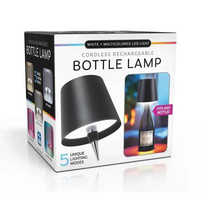 Wine Bottle Lamp - White