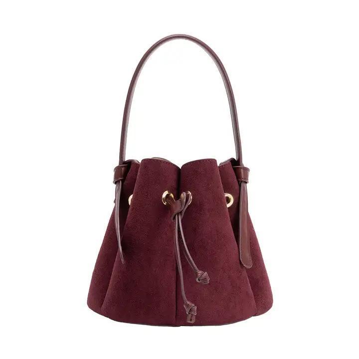 Laguna Mini Recycl Vegan Suede Top Hndl