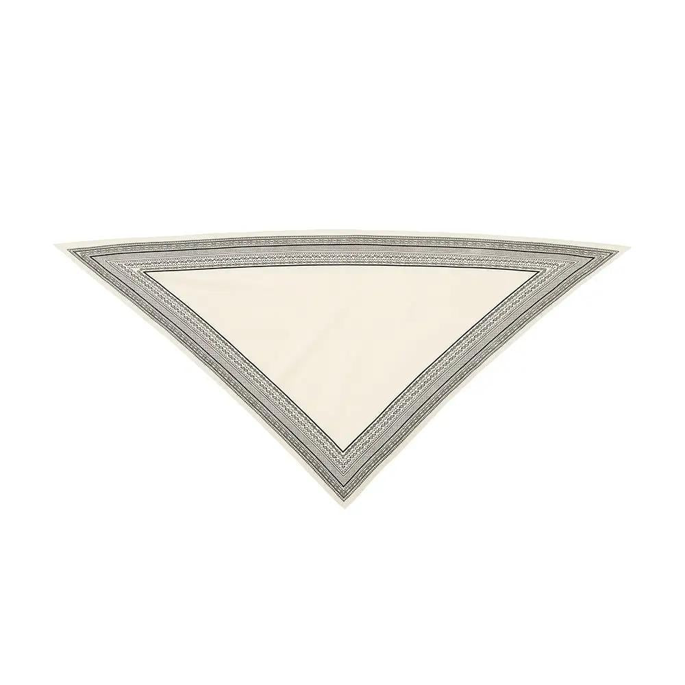 Scarf Belt Paisley White