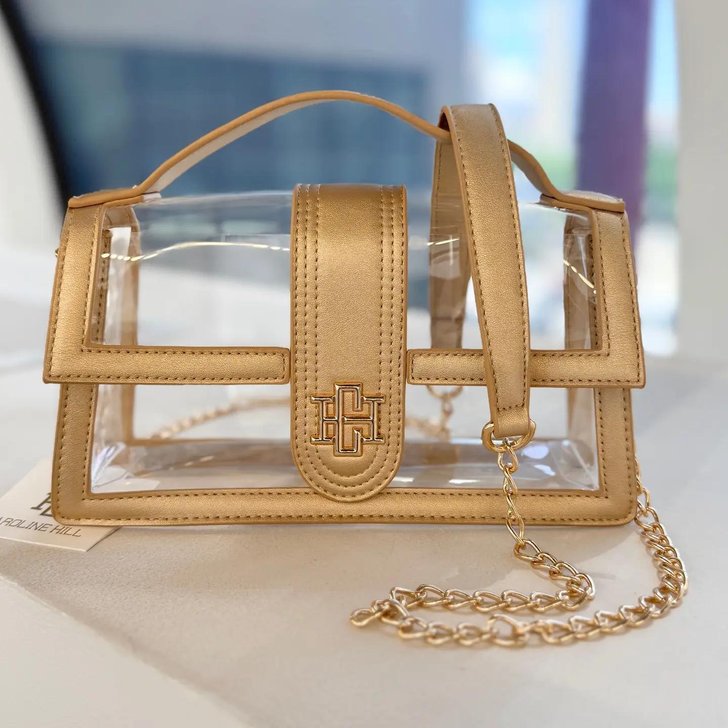 Grace Clear Bag Gold