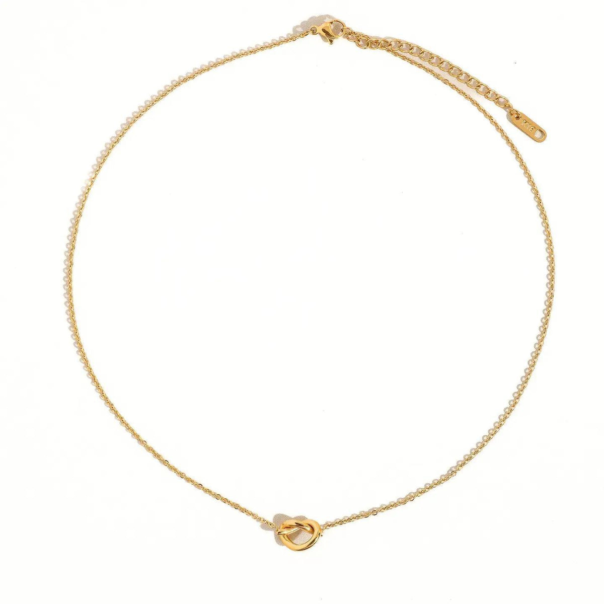 Aimee 18K Gold Petite Heart Non-Tarnish Necklace