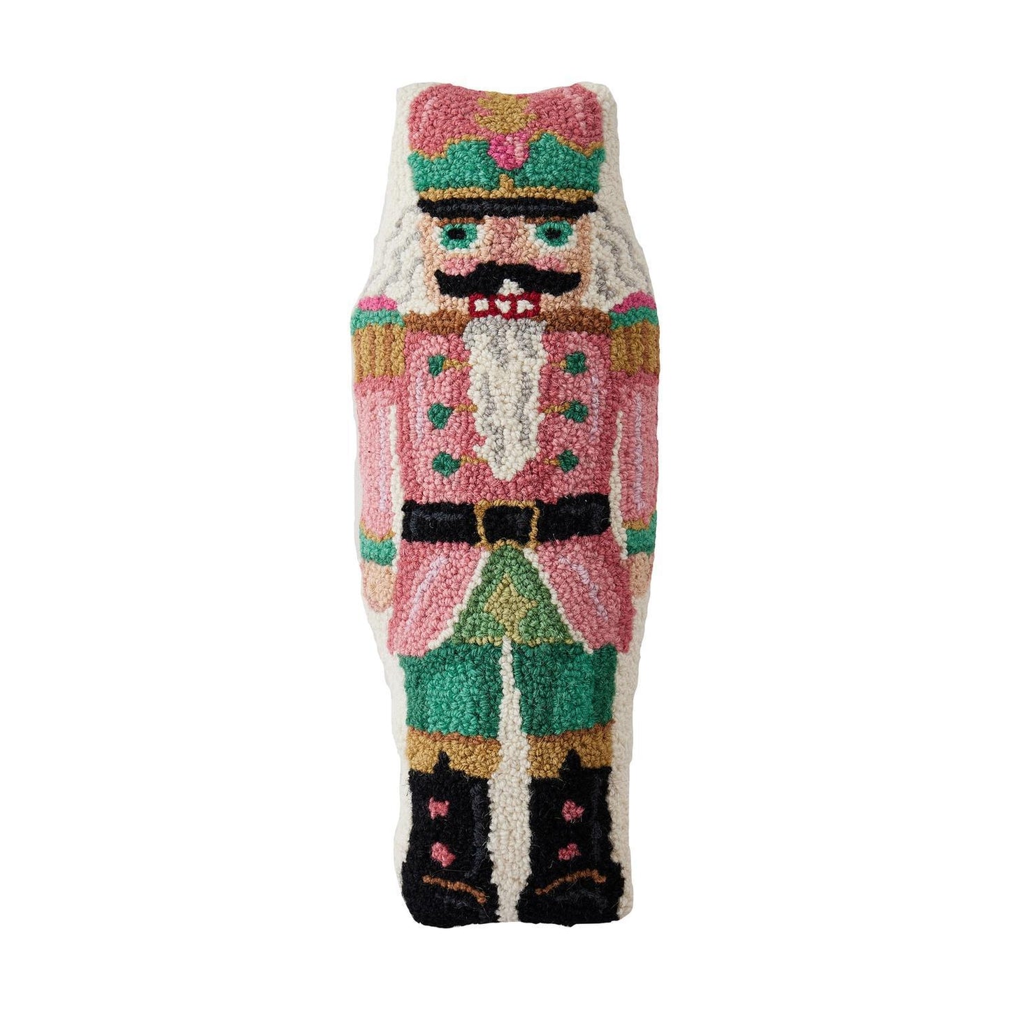Shaped Pink Nutcracker Hook Pillow