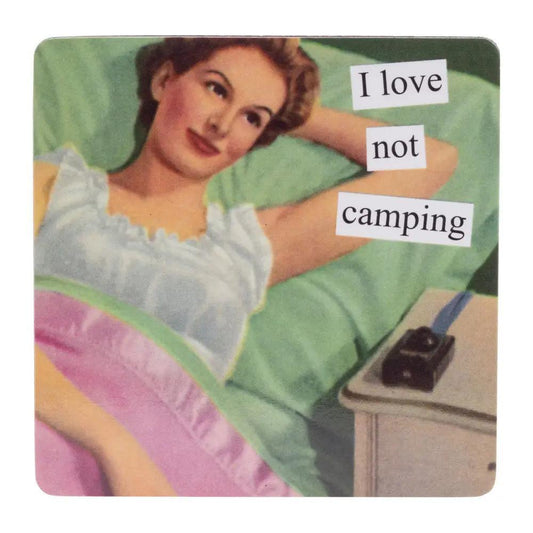 Magnet Camping Anne Taintor