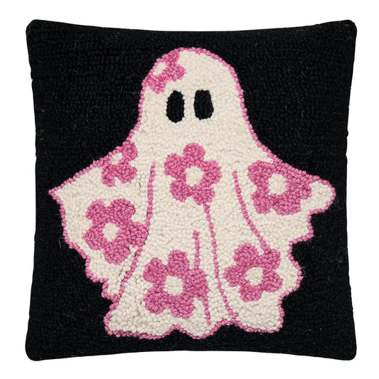 Floral Ghost Hook Pillow